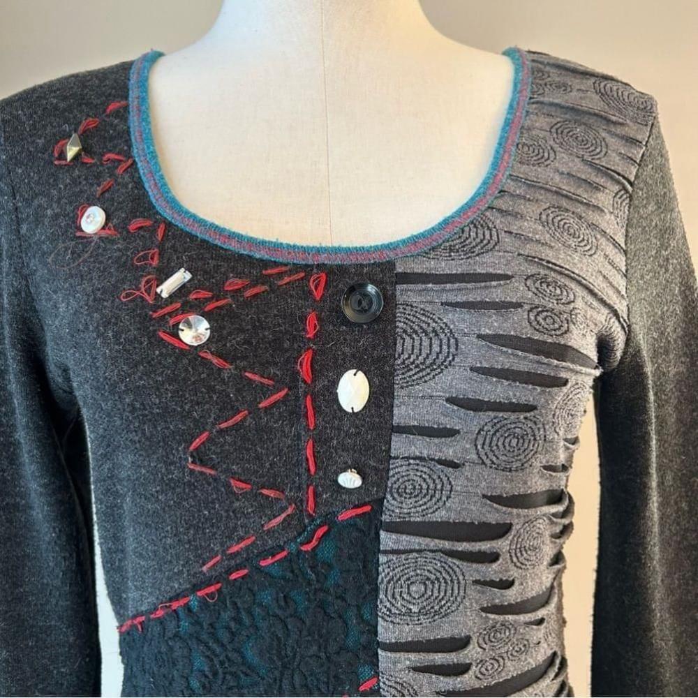 Point Zero Tunic Sweater/Medium - image 3